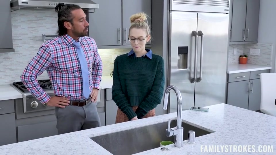 Stepdad Lily Larimar's Punishment: Ass and Tits
