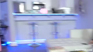 Thick STEPMOM Ashley Fires With Big Tits And Big Ass Rides Her STEPSON's Cock Hard
