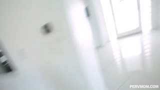 STEPMOM Christy Love Shows Off Big Tits Big Ass Then Helps STEPSON With His Cock